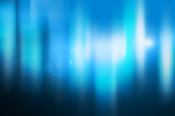 Blurred light blue gradient bokeh abstract background