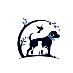 Modern Animal Pet Logo Template