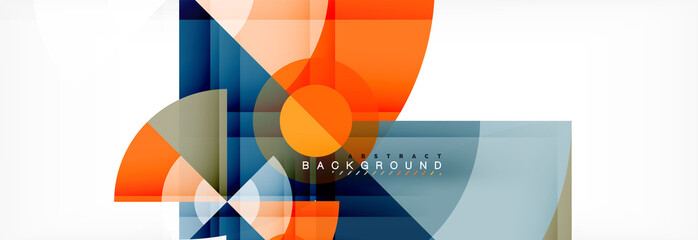 Obraz premium Modern geometric abstract background