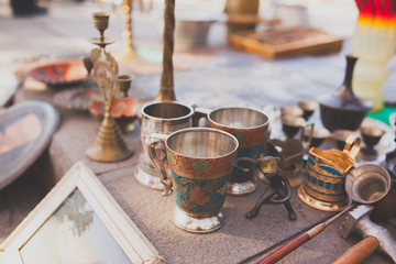 cup of tea with teapot and cup of tea