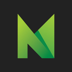 Letter N concept logo