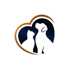 Modern Animal Pet Logo Template