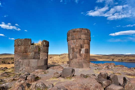 Chullpas at Sillustani
