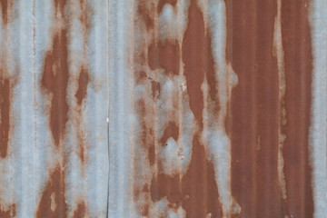 Obraz premium Rusty Metal Roof