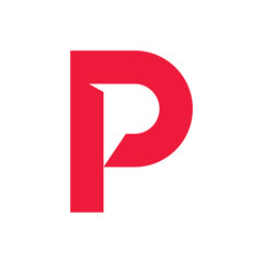 Letter P concept logo