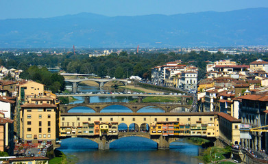 view of florence italy