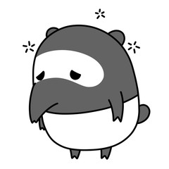 Sleepy tapir