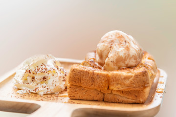 Honey Santos food