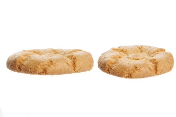 yellow crunchy cookie