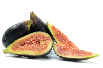 Ripe fig fruits