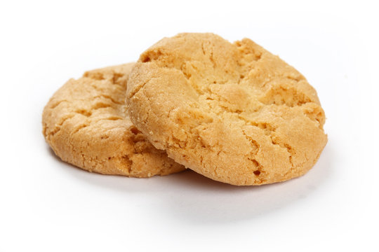 yellow crunchy cookie
