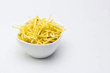 Pajas de patata frita