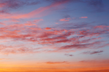 Beautiful sunset