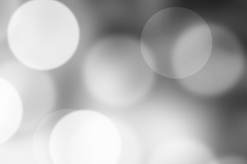 Gray bokeh blurred abstract for background