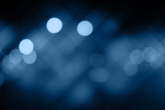 Defocused city night filtered bokeh abstract background