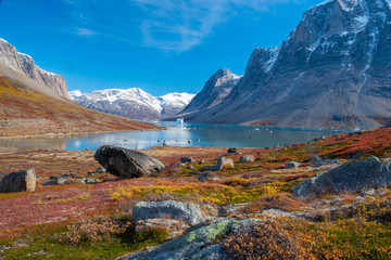 Im Dronning Marie Dal im Skjoldungen Sund in Ost-Grönland © Bernd
