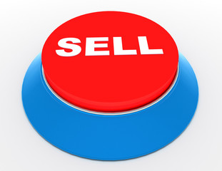 3D button icon concept . 3d rendered illustration