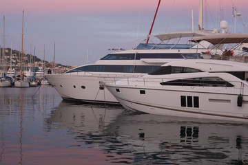 Fototapeta premium Beautiful big boats