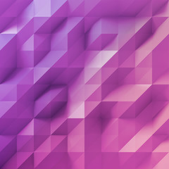Fototapeta na wymiar Colorful polygonal texture 3d illustration