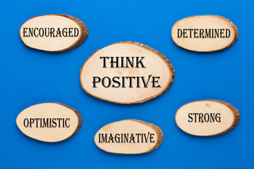 Think Positive Concept