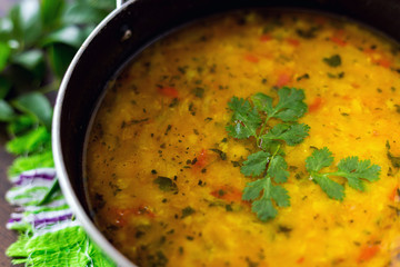 Toor Dal Fry, Indian Traditional Dish