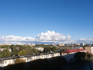 The Factory chimneys.