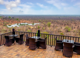 Beobachtungspunkt in Simbabwe