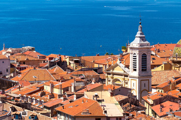 Fototapeta premium vue aérienne de Nice