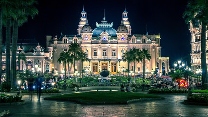 Casino de Monaco - obrazy, fototapety, plakaty