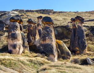 the stone of Cappadocia