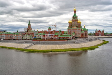 Yoshkar-Ola 2017. View of the Annunciation Cathedral in arkhanhel's'ka Sloboda.