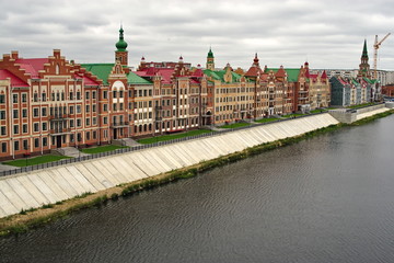 Naklejka premium Bruges. Promenade in Yoshkar-Ola