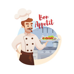 Concept illustration of the restaurant business