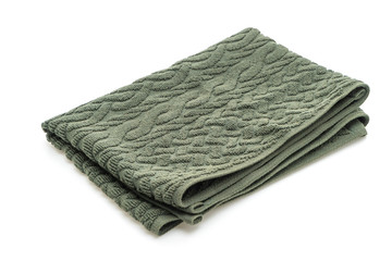 towel on white background