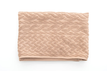 towel on white background