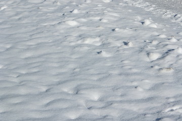 schneespuren
