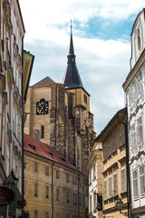 Prague old town street