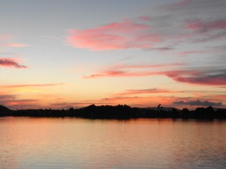 Obraz premium Μesologgi Lagoon, Greece