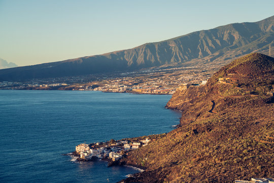 Tenerife coast near Tabaiba town