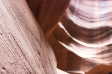 Abstract textured background, photo taken in the Antelope Canyon, USA