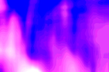 Abstract background with elements of purple and blue colors with interesting unusual smooth texture and with effect of ultraviolet light