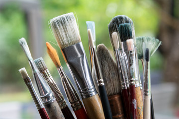 Artist's brushes