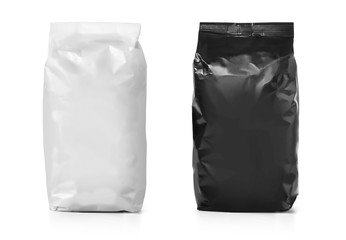 Blank paper bag package