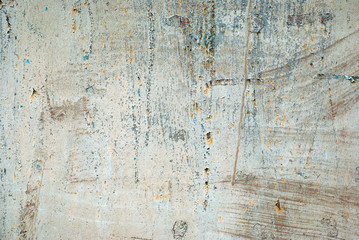 old metal fence, rusted with time, texture of rusty metal