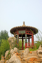 traditional Chinese architectural style landscape, China