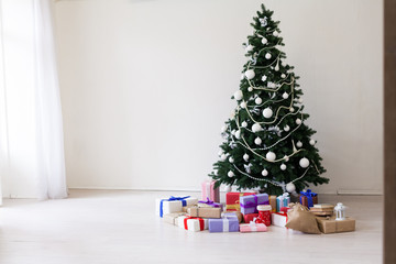 happy new year Christmas Home Interior gifts toys tree winter holidays