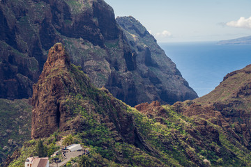 Masca, Tenerife. Amazing mountain village also known as European Machu Picchu.