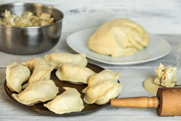 traditional polish cuisine - delicious, homemade dumplings