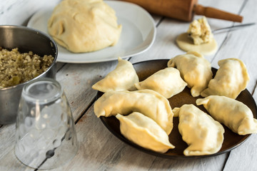 traditional polish cuisine - delicious, homemade dumplings