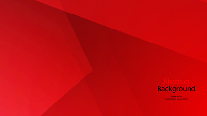 Red color and black color background abstract art vector 